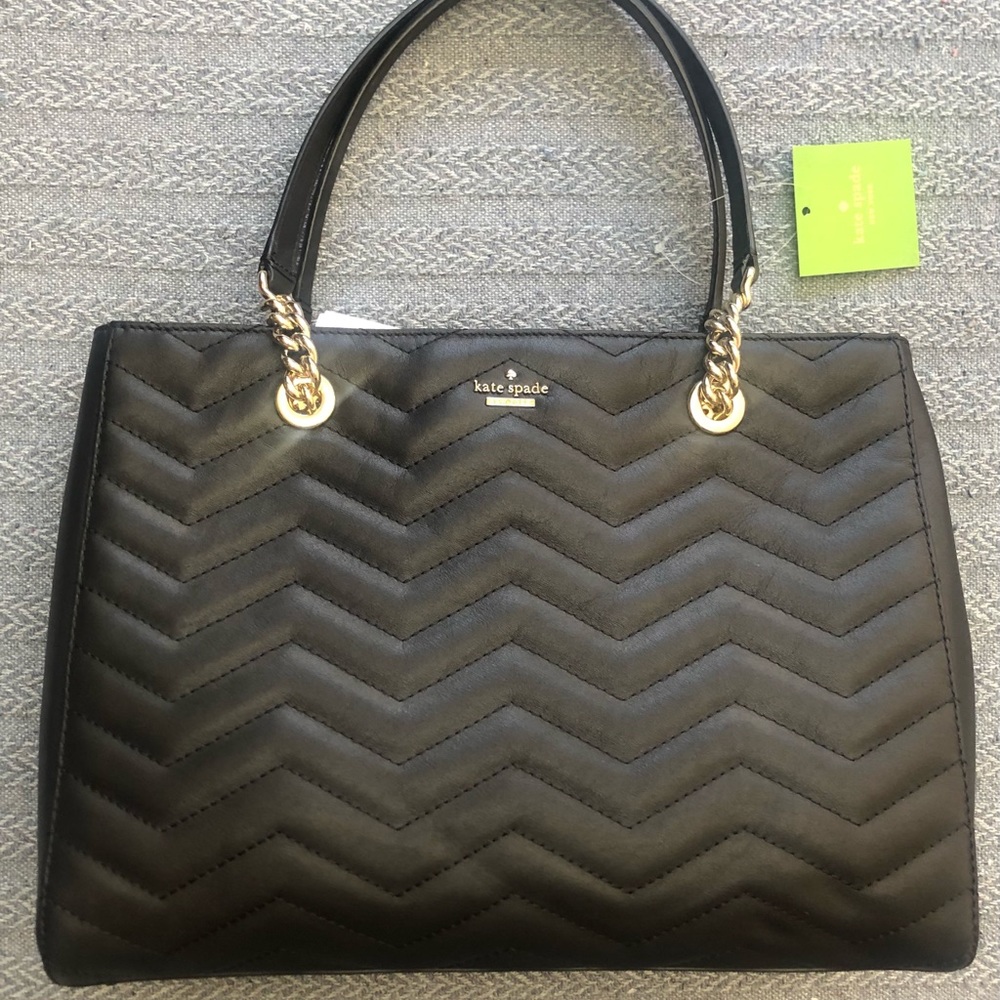 NWT Black Kate Spade Reese Park Courtney, Black